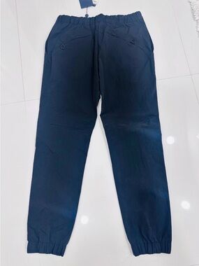 Louis Vuitton Men’s Dark Blue Elastic-Waist Joggers